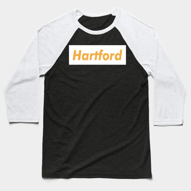 Hartford Meat Brown Baseball T-Shirt by WE BOUGHT ZOO